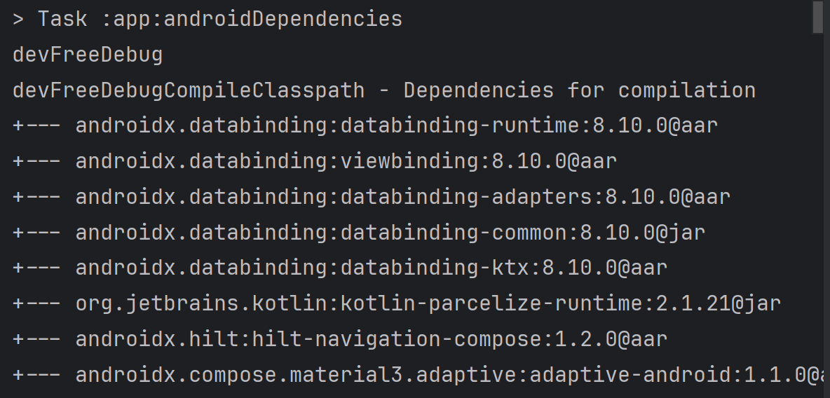 Dependencies